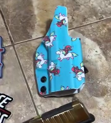 A custom Kydex holster from Eclipse Holsters